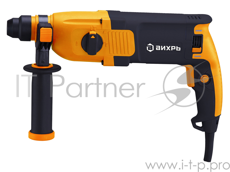 Перфоратор ВИХРЬ П-800к Перфоратор SDS-plus 72/3/6 { 800 Вт, сталь, бетон, дерево 13мм/30мм/30мм, 850 об/мин, 2,15 дж, вес 3 кг }