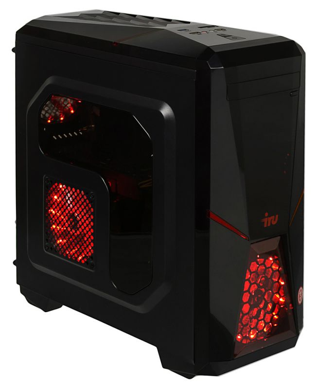 ПК IRU Premium 715 TWR i5 8500 (3)/16Gb/1Tb 7.2k/SSD120Gb/RX 580 8Gb/Free DOS/GbitEth/500W/черный