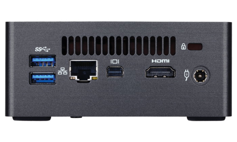 Мини-пк GB-BSCEHA-3955, Intel® Celeron® 3955U, 2.0GHz, 2xDDR4-2133 SO-DIMM, Intel® HD Graphics 510, HDMI+DP, 1x 2,5