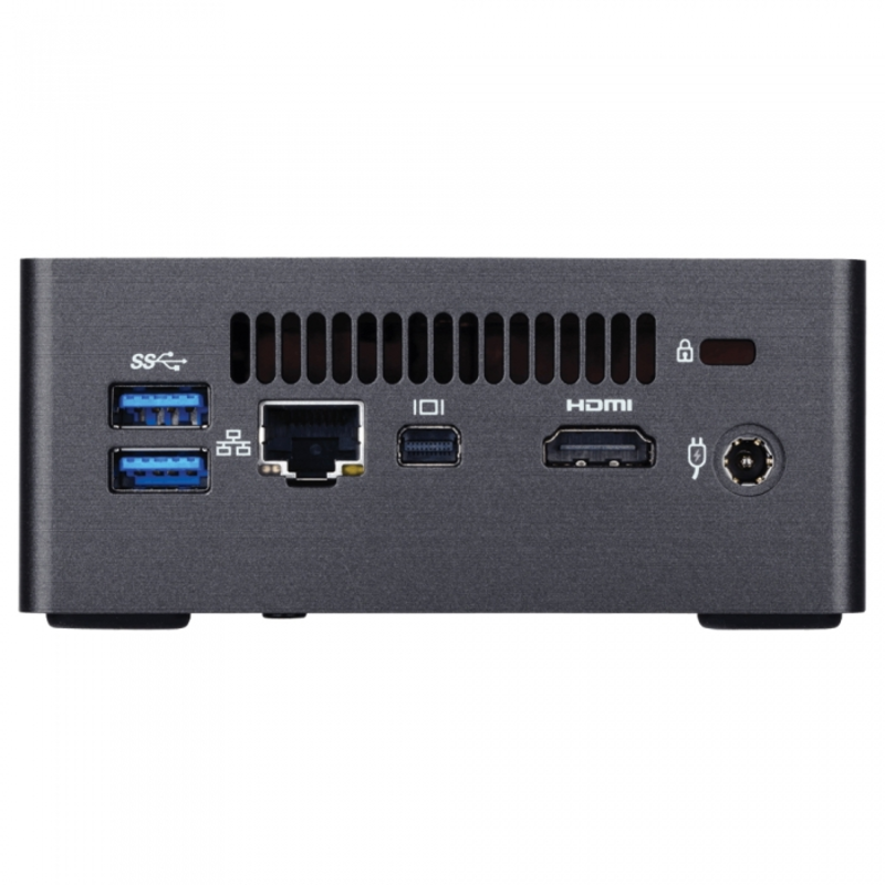 Мини-пк GB-BSCEHA-3955, Intel® Celeron® 3955U, 2.0GHz, 2xDDR4-2133 SO-DIMM, Intel® HD Graphics 510, HDMI+DP, 1x 2,5