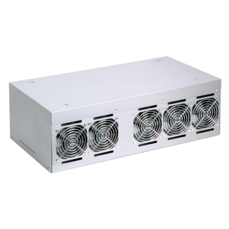 Корпус для майнинга JX-Pro (repl. COOLERS 92mm ) 8x Cards mining case + C.J1900A-BTC PLUS V20 + C.BTC PCIE-8P V20