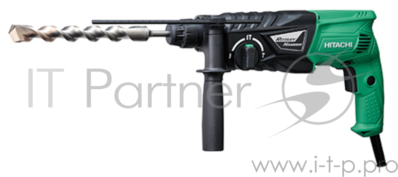 Перфоратор Hitachi DH24PH Перфоратор DH24PH {SDS-Plus, 24 мм, 730Вт, 3 режима}