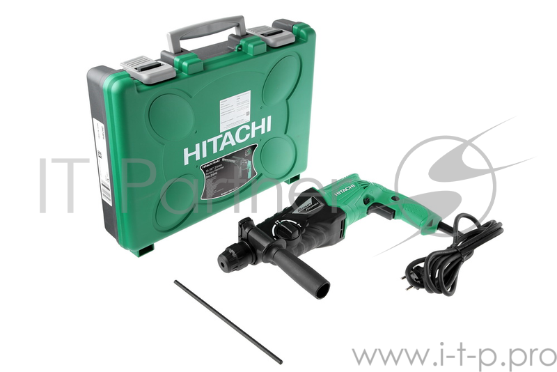 Перфоратор Hitachi DH24PH Перфоратор DH24PH {SDS-Plus, 24 мм, 730Вт, 3 режима}