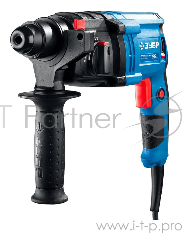 Перфоратор ЗУБР Перфоратор SDS-plus ЗП-22-650 К { реверс, горизонтальный, 2,3Дж, 0-1950 об/мин, 0-6200уд/мин, 650Вт, кейс }