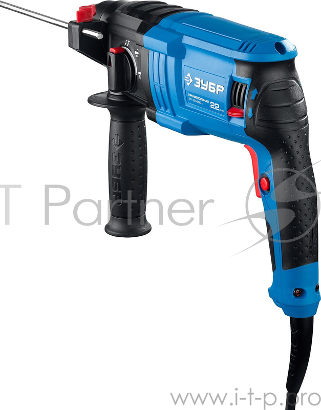 Перфоратор ЗУБР Перфоратор SDS-plus ЗП-22-650 К { реверс, горизонтальный, 2,3Дж, 0-1950 об/мин, 0-6200уд/мин, 650Вт, кейс }