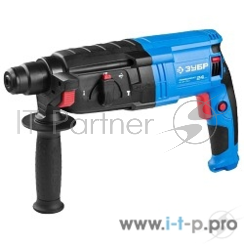 Перфоратор ЗУБР Перфоратор SDS-plus ЗП-24-750 К {реверс, горизонтальный, 2.6Дж, 0-1100об/мин, 0-4500уд/мин, 750Вт, кейс}