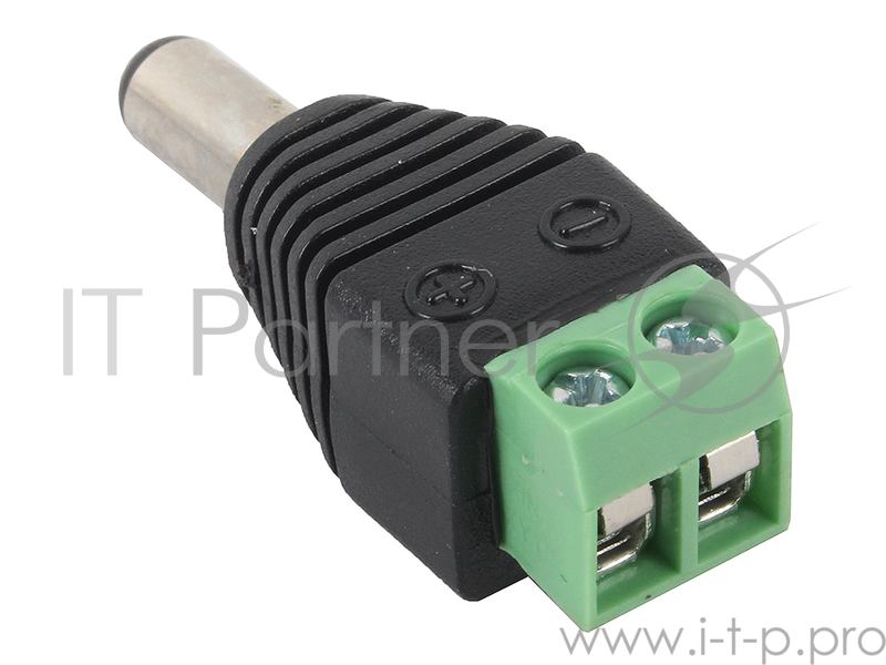 Разъем Falcon Eye W-PC102 питания DC (папа) для питания видеокамер 2 пина.