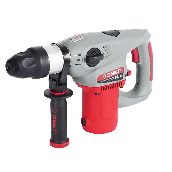 Перфоратор ЗУБР Перфоратор SDS-plus ЗП-805ЭК { 3,8 Дж, 800 об/мин, 3000 уд/мин, 805Вт, кейс }