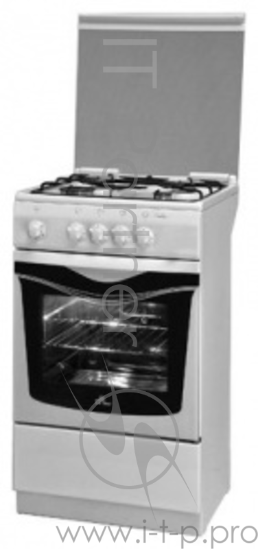 Газовая плита De luxe 5040.31г(кр) ЧР