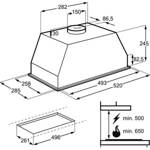 Встраиваемая вытяжка Electrolux LFG9525K