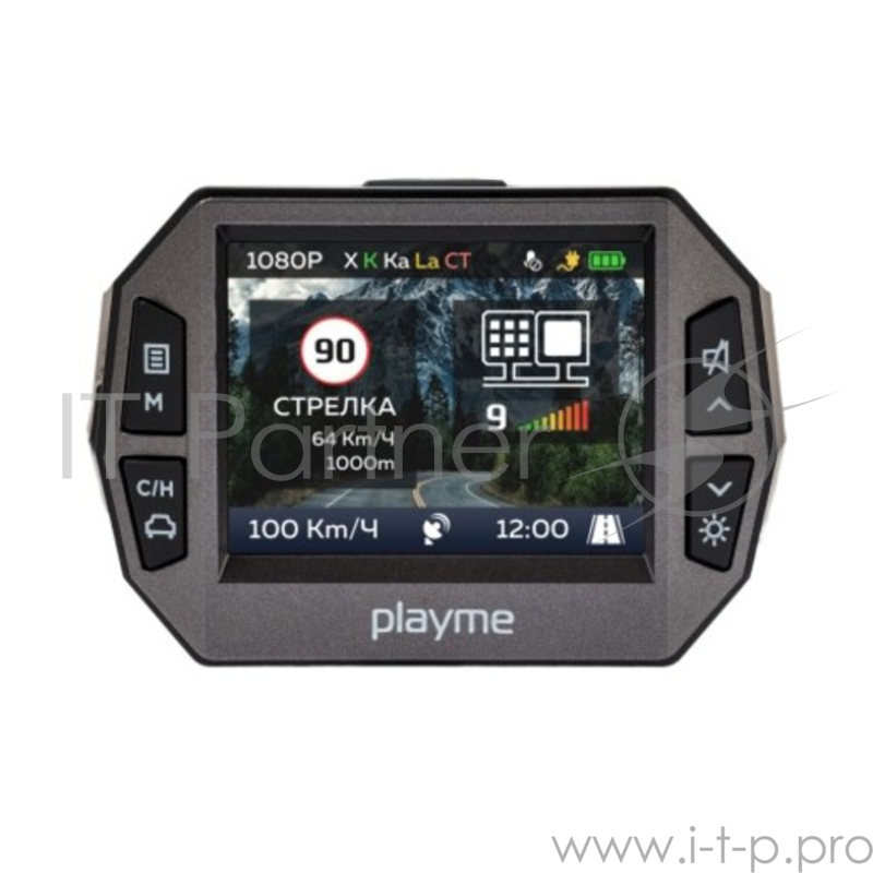 PlayMe P600SG Комбо: видеорегистратор и радар-детектор автомобильный
