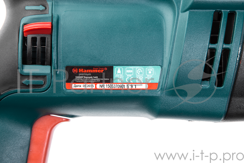 Перфоратор HAMMER PRT800C PREMIUM 137-004 Перфоратор 20194 {800Вт SDS+ 26мм 0-900об/мин 3.0Дж 3 режима кейс}