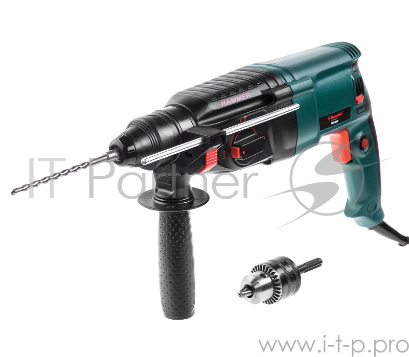 Перфоратор HAMMER PRT800C PREMIUM 137-004 Перфоратор 20194 {800Вт SDS+ 26мм 0-900об/мин 3.0Дж 3 режима кейс}