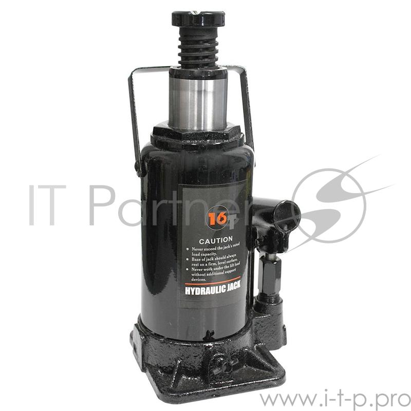Домкрат бутылочный WIEDERKRAFT WDK-81160 16т гидравлический высота 220-440 черный