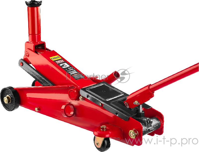 Домкрат STAYER 43157-3 гидравлический подкатной red force для внедорожников 3т 155-545мм