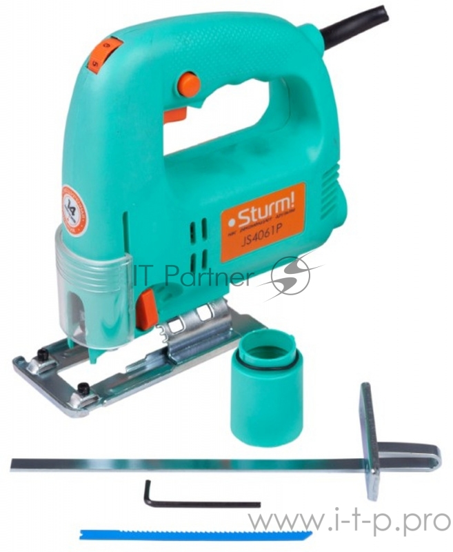 Лобзики Sturm JS4061P Лобзик электрический Sturm, 610 Вт,70/8мм (дер/мет), 4 ст. маятник. ход, рег. Частоты JS4061P