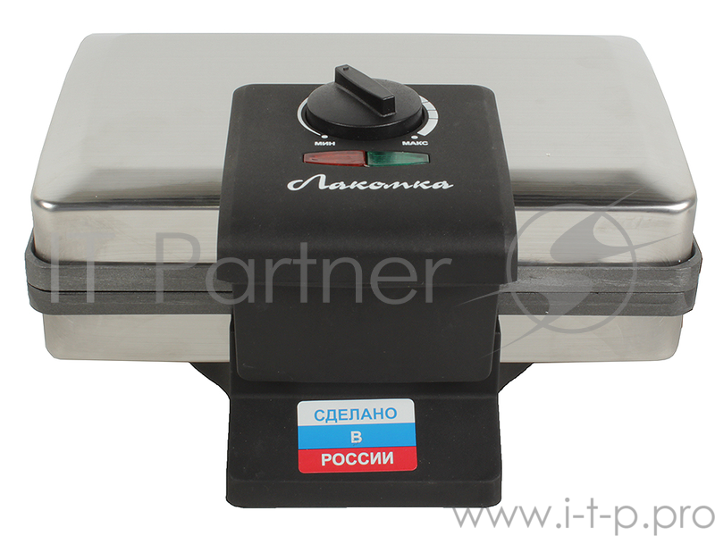 Вафельница Лакомка - котлетница ЭК-1, 1000 Вт., тефлоновое покрытие., цвет. упак. г. Челябинск