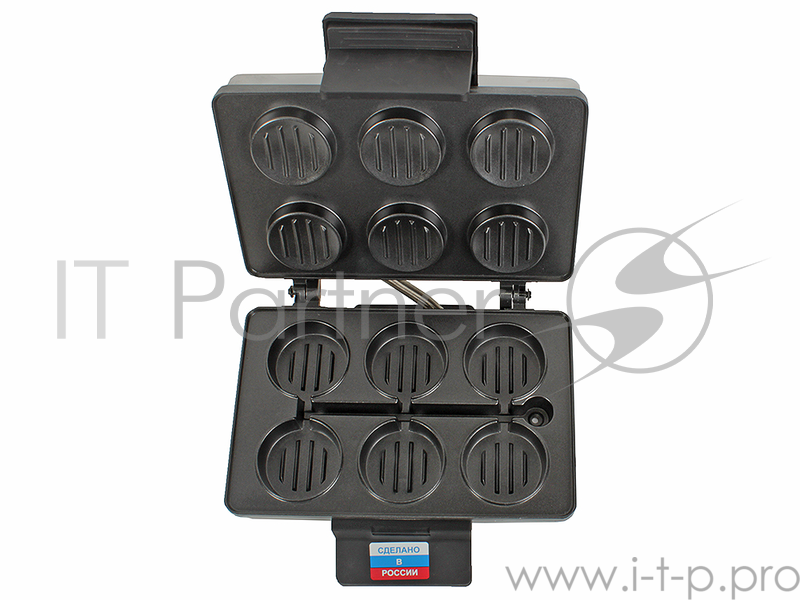 Вафельница Лакомка - котлетница ЭК-1, 1000 Вт., тефлоновое покрытие., цвет. упак. г. Челябинск