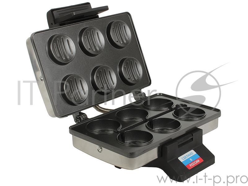 Вафельница Лакомка - котлетница ЭК-1, 1000 Вт., тефлоновое покрытие., цвет. упак. г. Челябинск