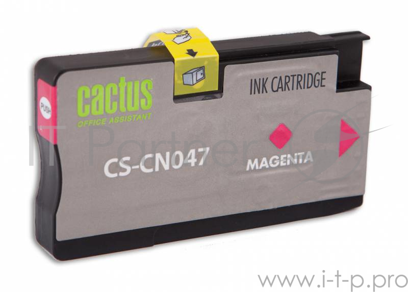Расходные материалы Cactus CN047AE Картридж №951XL пурпурный (26мл) для HP DJ Pro 8100/8600