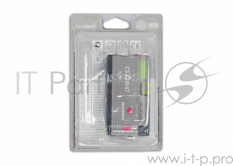 Расходные материалы Cactus CN047AE Картридж №951XL пурпурный (26мл) для HP DJ Pro 8100/8600