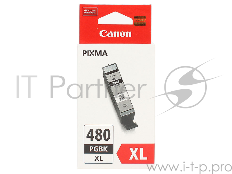Расходные материалы Canon CLI-480XL PGBK 2023C001 Картридж для PIXMA TS6140/TS8140/TS9140/TR8540, 400 стр. пигментный чёрный