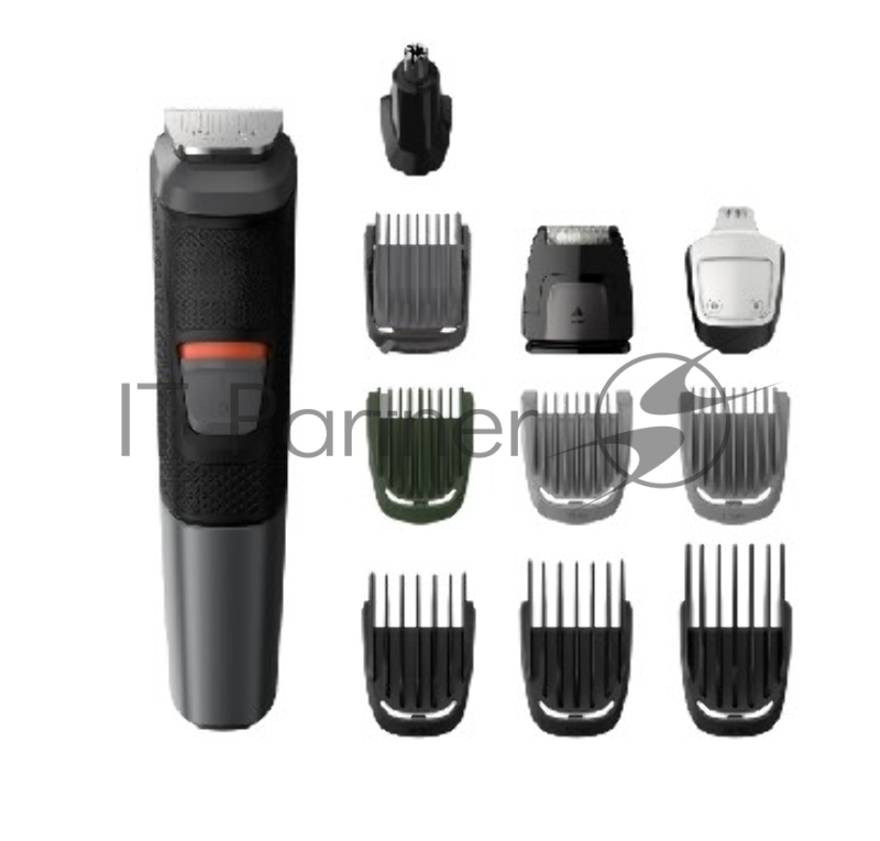 Триммер Philips MG5730/15 черный (насадок в компл:11шт)