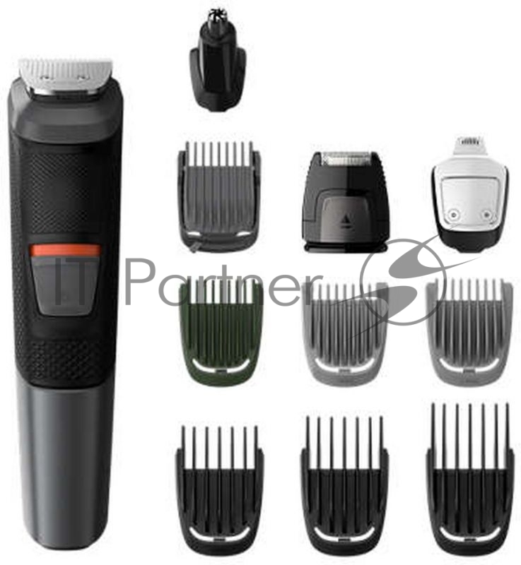 Триммер Philips MG5730/15 черный (насадок в компл:11шт)