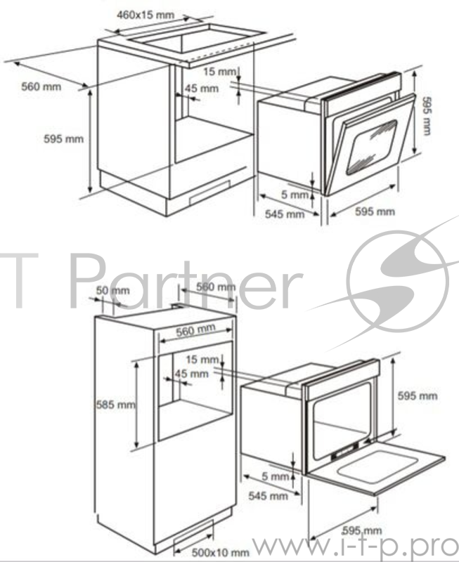 Электрическая духовка Candy FCPK626XL/E в.дух