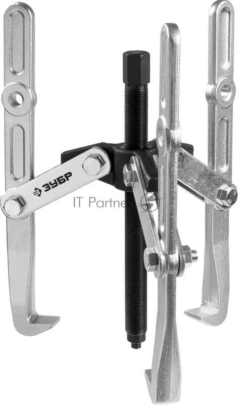 Съемник ЗУБР 43319-275 шарнирный 3-захватный с удлиненными захватами 275мм профессионал