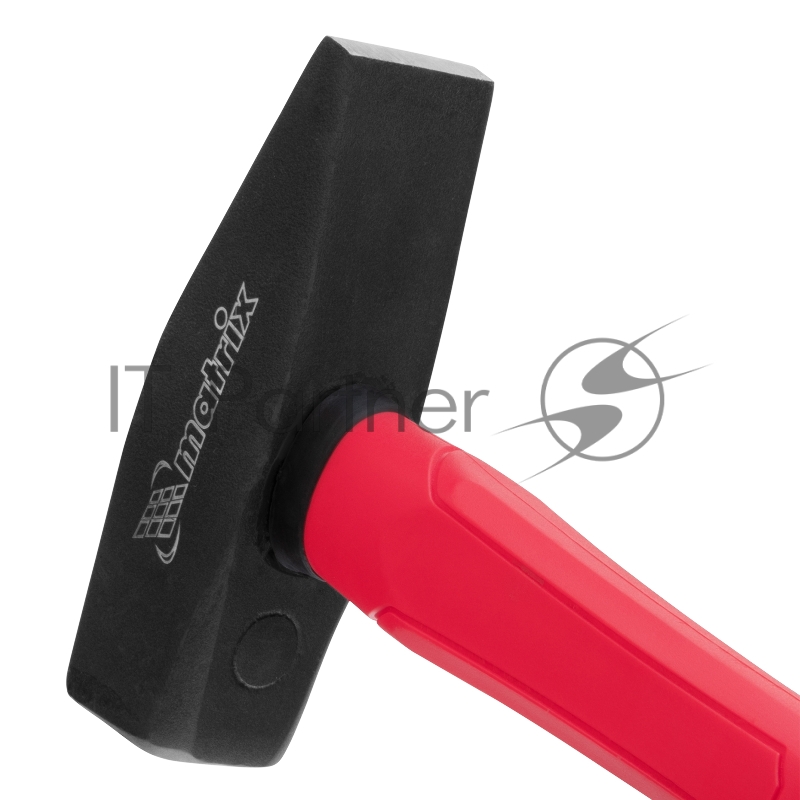 Молоток слесарный MATRIX 10379 optimal 800г фибергласовая обрезиненная рукоятка квадратный боек