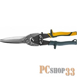 Ножницы по металлу KRAFTOOL 2328-SL Alligator прямые удлинённые, Cr-Mo, 290 мм