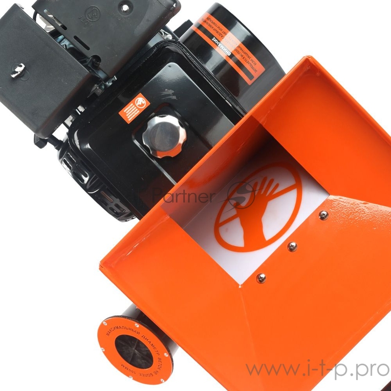 Измельчитель PATRIOT PT SB 100E 13лс 4ткт 3600об/мин макс4''(101м) 16ножей16 раструб/мусора160мм