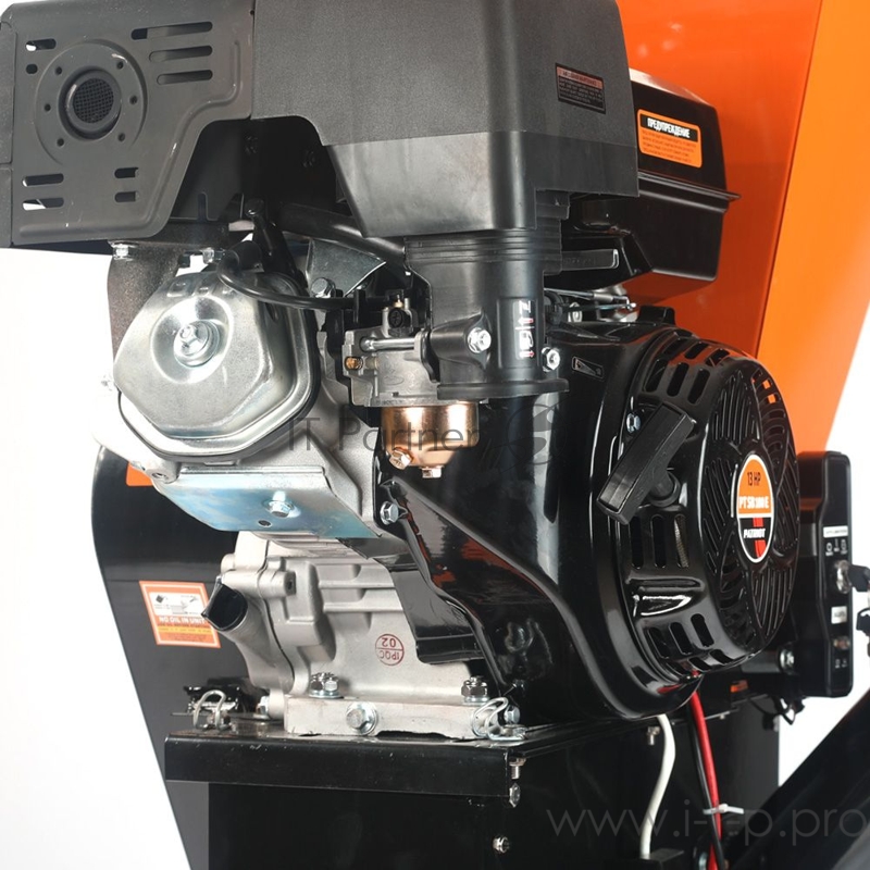 Измельчитель PATRIOT PT SB 100E 13лс 4ткт 3600об/мин макс4''(101м) 16ножей16 раструб/мусора160мм