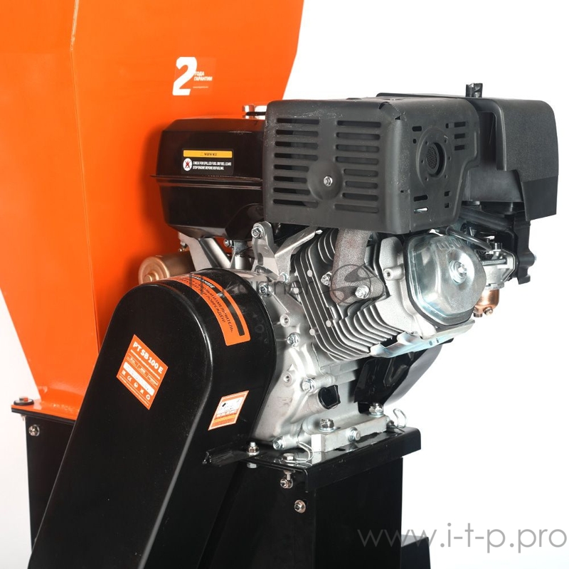 Измельчитель PATRIOT PT SB 100E 13лс 4ткт 3600об/мин макс4''(101м) 16ножей16 раструб/мусора160мм