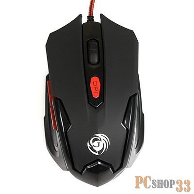 Мышь Dialog Gun-Kata MGK-10U - игровая опт. мышка, 6 кнопок + ролик, USB