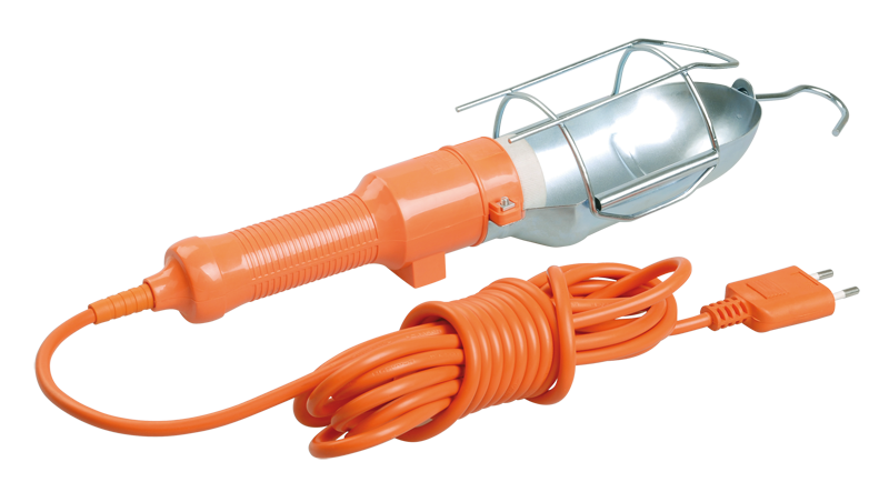 Переносное освещение Iek WSP20-05-K09 Светильник переносной УП-1Р плоская вилка (с выкл.) 2Р/5метров 2х0,75 ИЭК