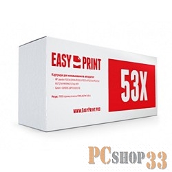 Картридж Easyprint (Q7553X/Q5949X) для HP LJ P2014/2015/M2727nf/Canon LBP3310, Bk, 7K, с чипом