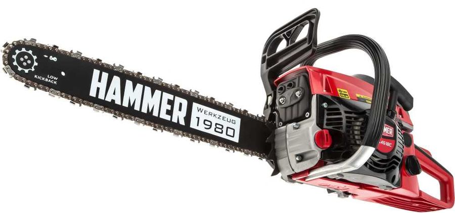 Бензопила Hammer BPL4518C Бензопила 569550 { 2кВт/2,7лс 45см3 шина 18