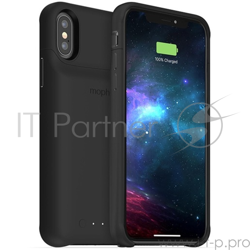 Чехол Mophie Juice Pack Access со встроенным аккумулятором для iPhone X/XS, черный