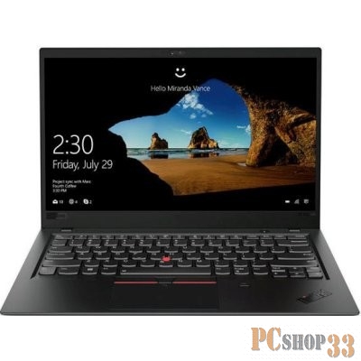 Ультрабук Lenovo ThinkPad X1 Carbon Core i7 8650U/16Gb/SSD512Gb/Intel UHD Graphics 620/14