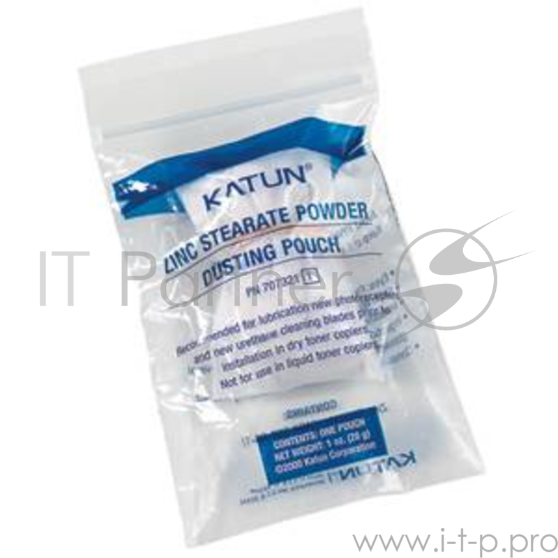 Присыпка/тальк для фотобарабанов (OPC) и ракелей Zinc Stearate Powder Dusting Pouch (Katun) пак/28гр.