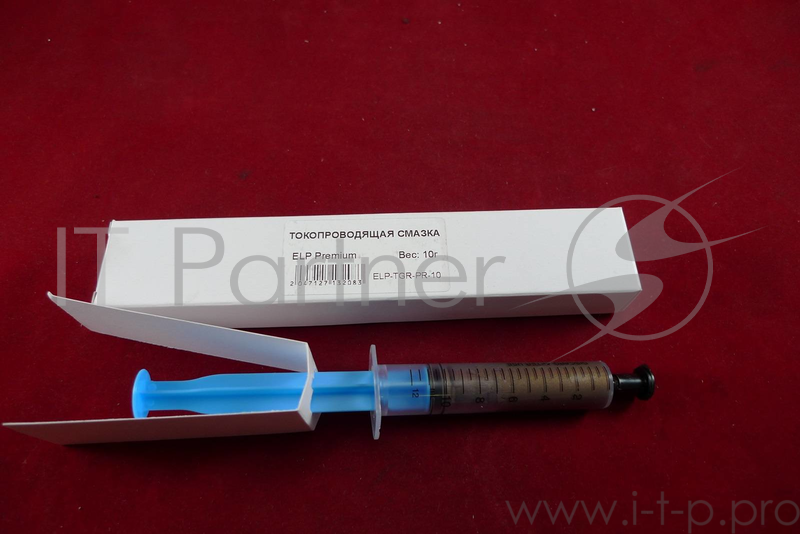 Смазка токопроводящая ELP Imaging® Premium (10 гр./10 мл. шприц в коробке) Molykote фас. Россия