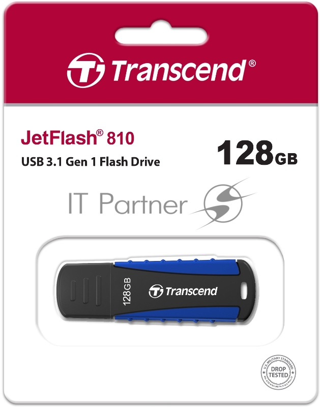 Носитель информации Transcend USB Drive 128Gb JetFlash 810 TS128GJF810 {USB 3.0}