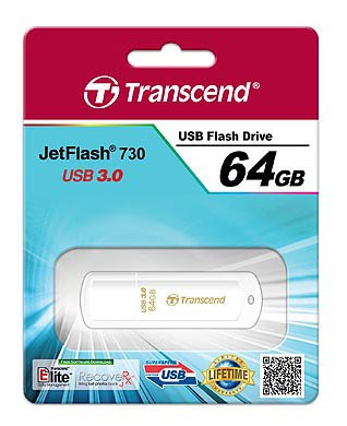 Носитель информации Transcend USB Drive 64Gb JetFlash 730 TS64GJF730 {USB 3.0}