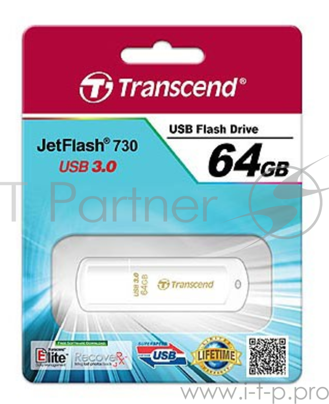 Носитель информации Transcend USB Drive 64Gb JetFlash 730 TS64GJF730 {USB 3.0}