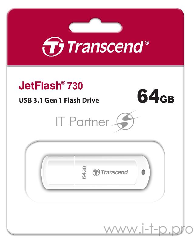 Носитель информации Transcend USB Drive 64Gb JetFlash 730 TS64GJF730 {USB 3.0}