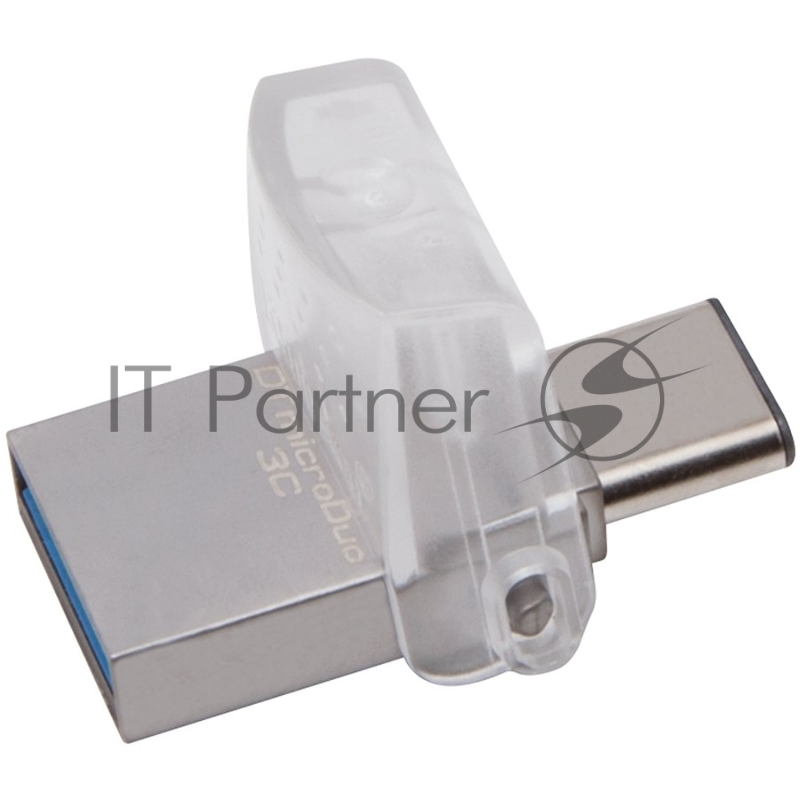 Носитель информации Kingston USB Drive 64Gb DTDUO3C/64GB {USB 3.0/3.1 + Type-C}