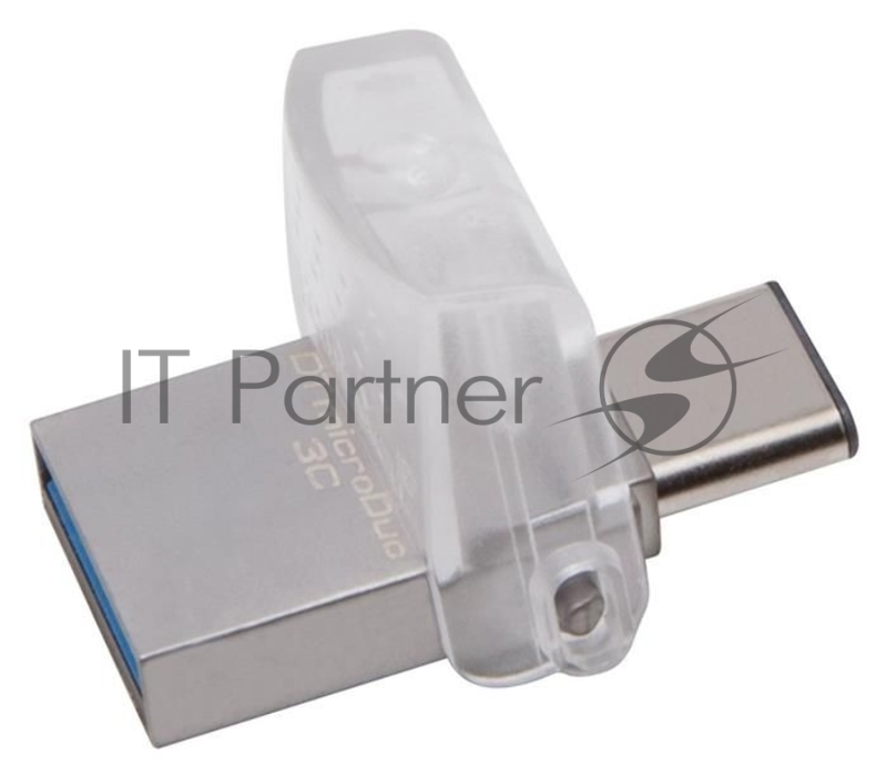 Носитель информации Kingston USB Drive 64Gb DTDUO3C/64GB {USB 3.0/3.1 + Type-C}