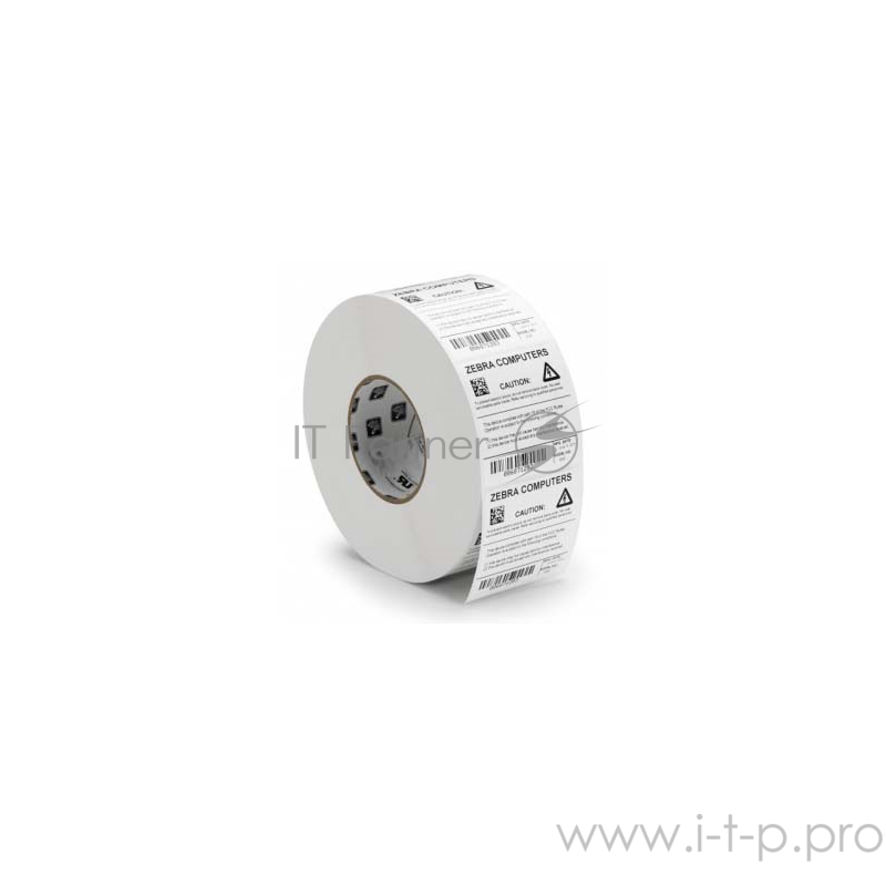 Бумажные этикетки Label, Paper, 102x76mm. Direct Thermal, Z-Perform 1000D, Uncoated, Permanent Adhesive, 25mm Core (930 labels per roll)